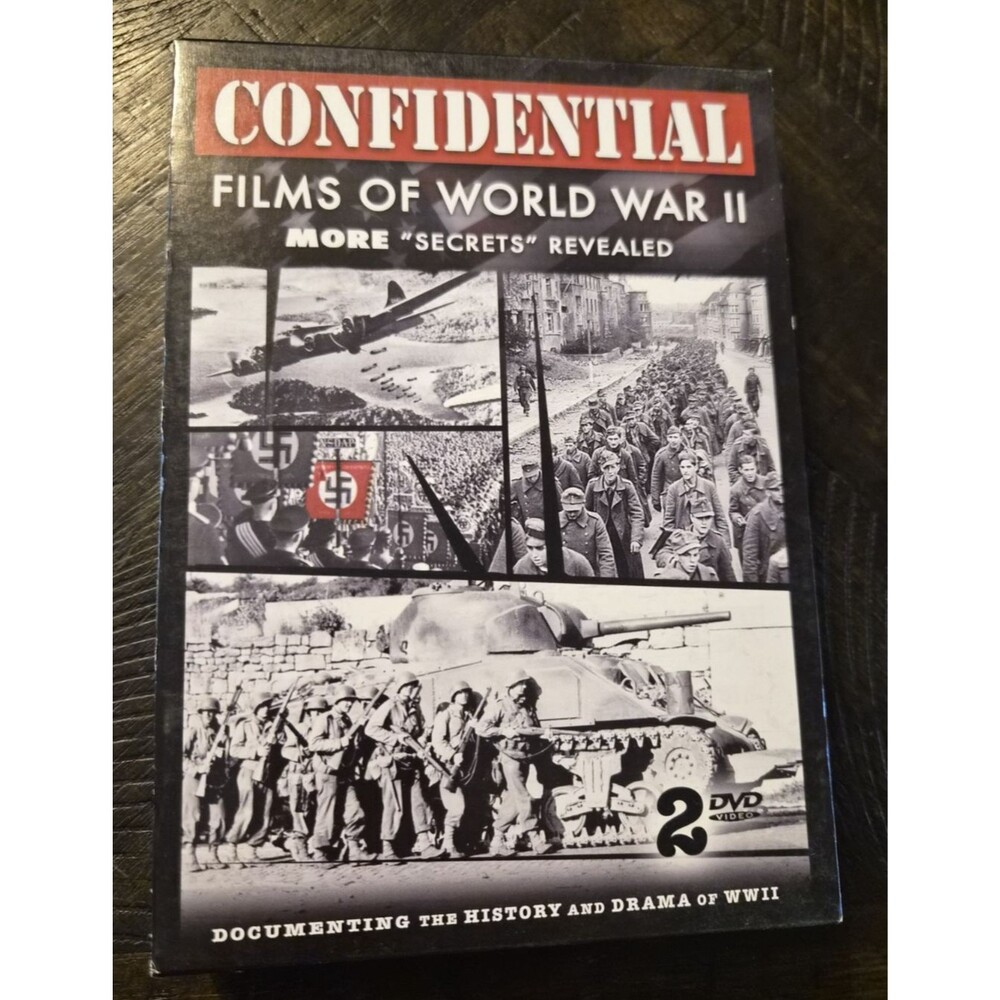 Confidential Films of World War II: More Secrets Revealed 2 DVD Set - Very Good